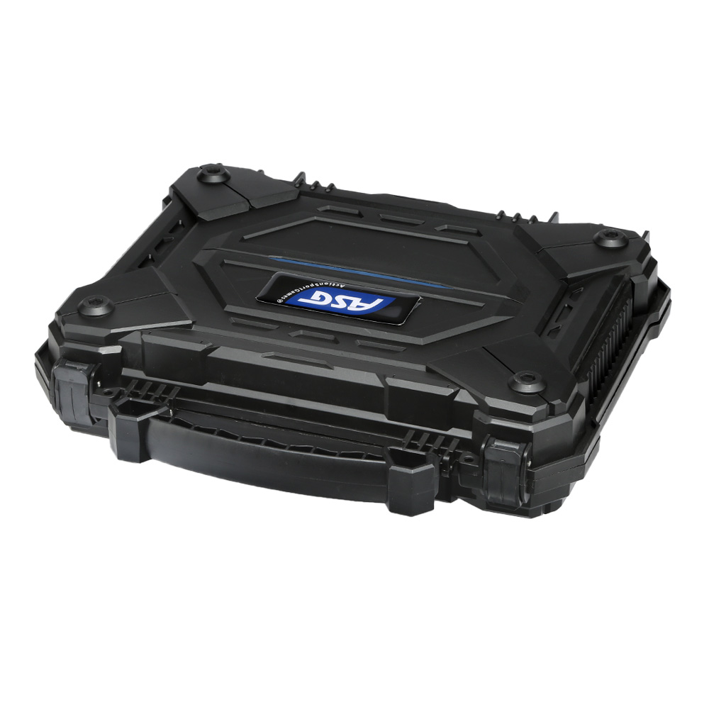 ASG Tactical Pistol Case Pistolenkoffer 29 x 21 x 6 cm Cubed-Schaumstoff IPX7 / IK08 schwarz