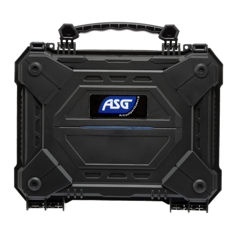 ASG Tactical Pistol Case Pistolenkoffer 29 x 21 x 6 cm Cubed-Schaumstoff IPX7 / IK08 schwarz Bild 2
