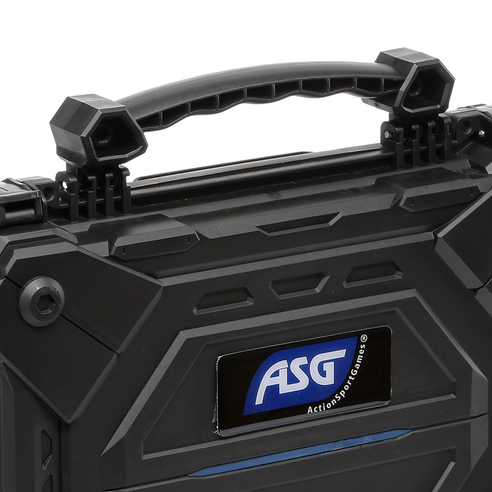 ASG Tactical Pistol Case Pistolenkoffer 29 x 21 x 6 cm Cubed-Schaumstoff IPX7 / IK08 schwarz Bild 9