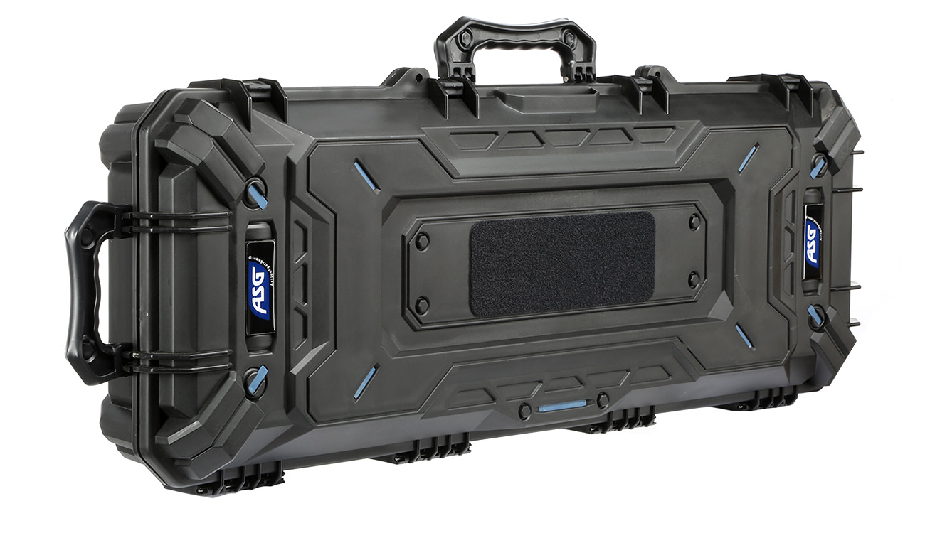 ASG Tactical Rifle Case Waffenkoffer / Trolley 102 x 32,5 x 9 cm Cubed-Schaumstoff IPX7 schwarz Bild 1