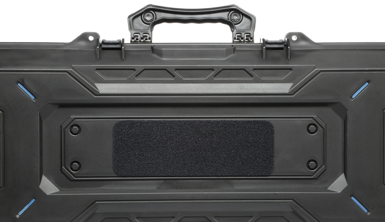 ASG Tactical Rifle Case Waffenkoffer / Trolley 102 x 32,5 x 9 cm Cubed-Schaumstoff IPX7 schwarz Bild 10