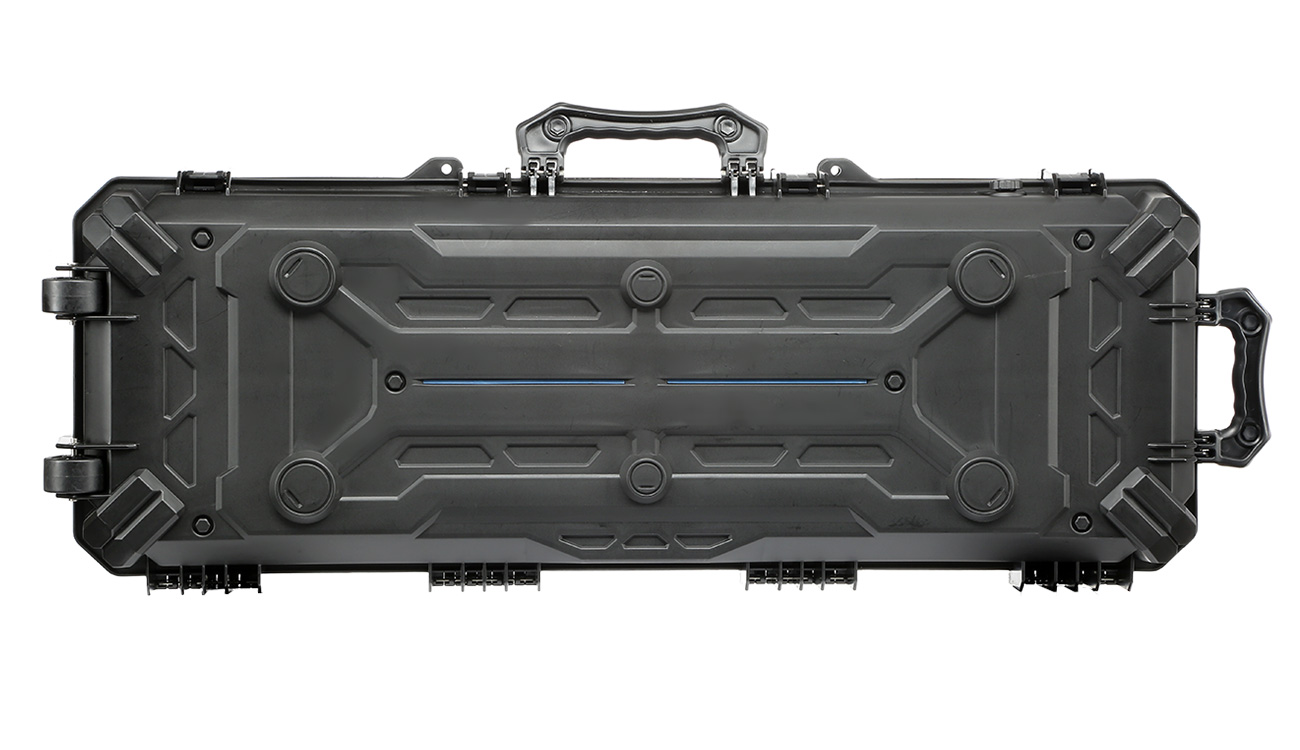 ASG Tactical Rifle Case Waffenkoffer / Trolley 102 x 32,5 x 9 cm Cubed-Schaumstoff IPX7 schwarz Bild 3