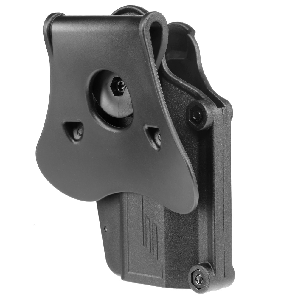 Amomax Per-Fit Universal Tactical Holster Polymer Paddle - passend fr ber 80 Pistolen Links schwarz Bild 3