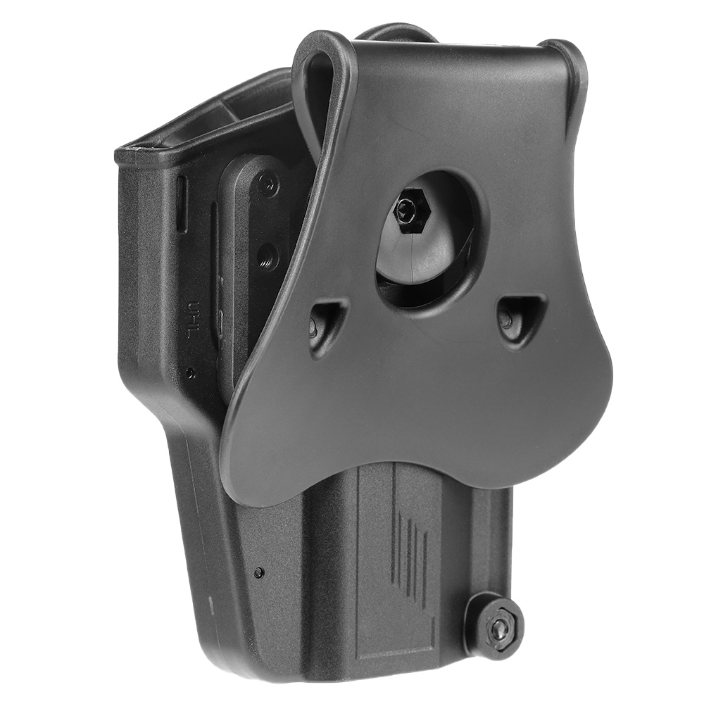 Amomax Per-Fit Universal Tactical Holster Polymer Paddle - passend fr ber 80 Pistolen Links schwarz Bild 5