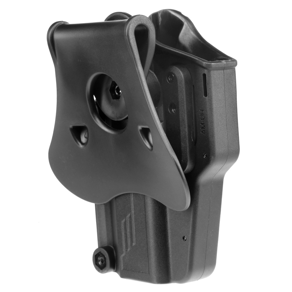 Amomax Per-Fit Universal Tactical Holster Polymer Paddle - passend fr ber 80 Pistolen Rechts schwarz Bild 3