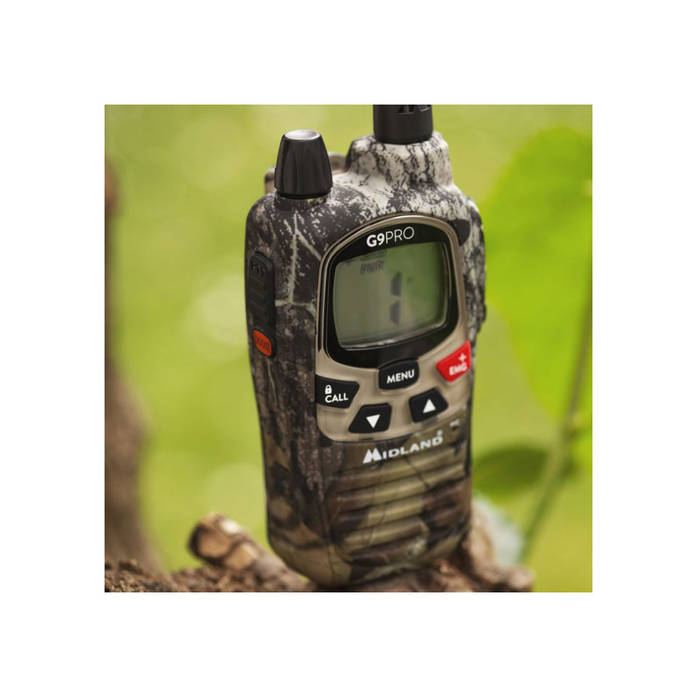 Midland G9 Pro Funkgert Single PMR+LPD camo Bild 5