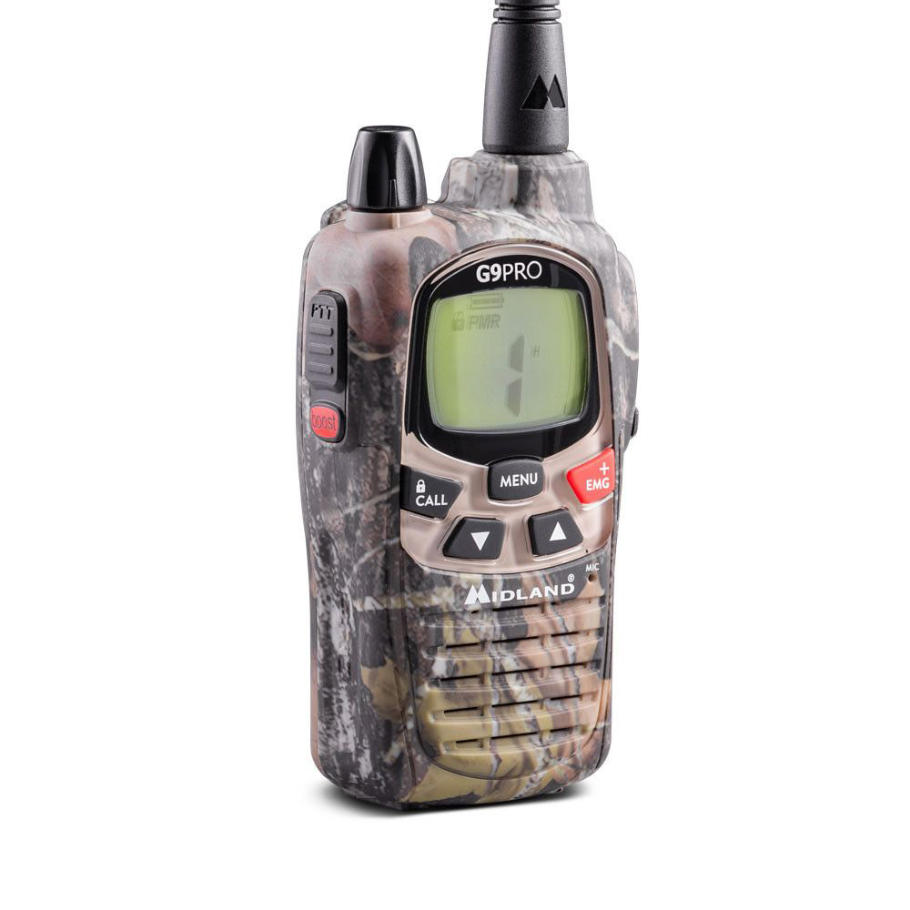 Midland G9 Pro 2er Kofferset PMR+LPD camo inkl. MA24-L Headset 1 Paar Bild 1