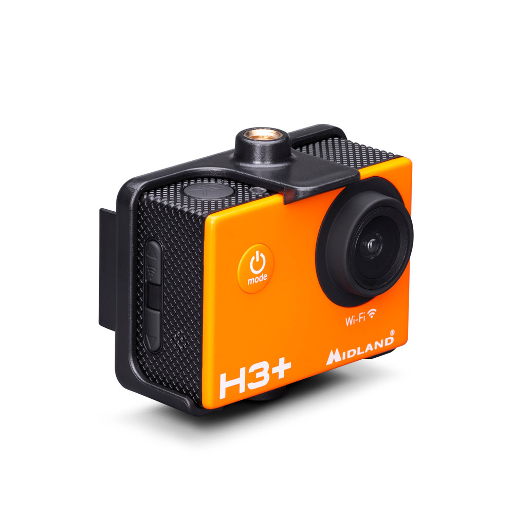 Midland H3+ Full HD Action Kamera WiFi Wasserdicht orange Bild 1
