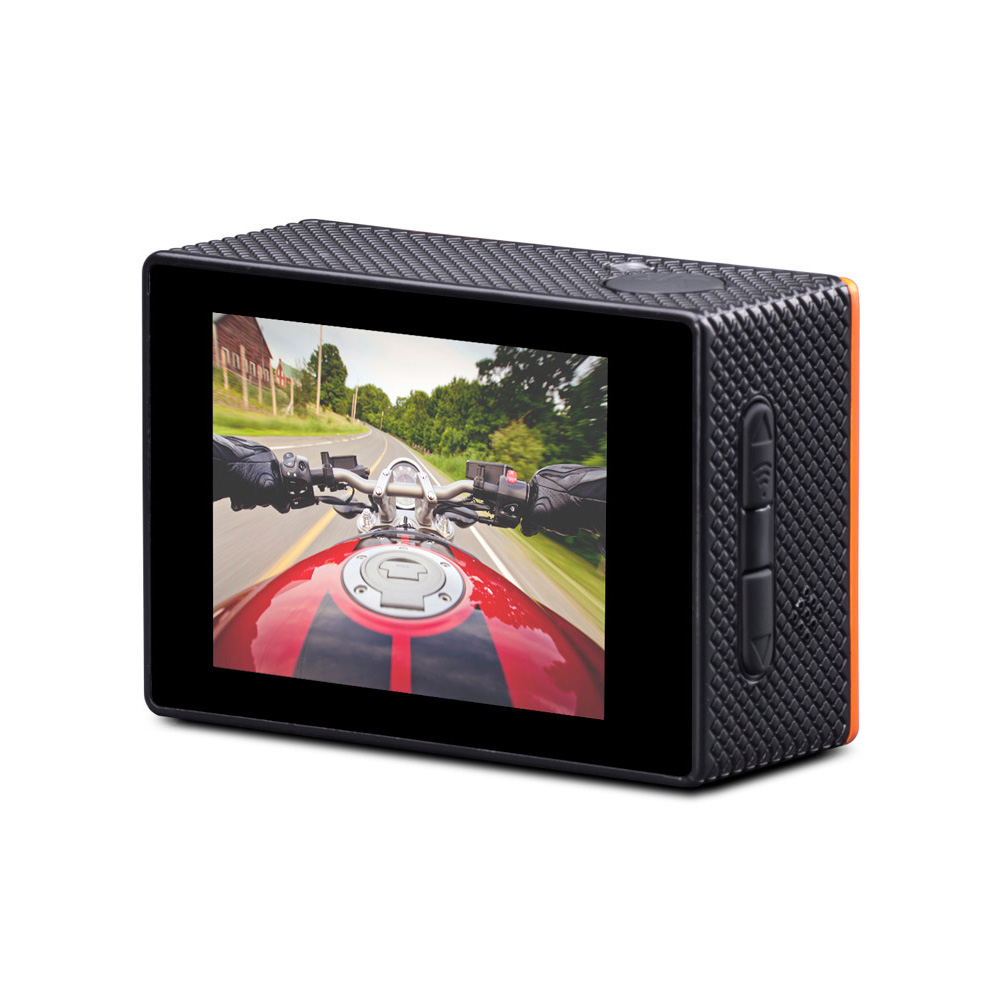 Midland H3+ Full HD Action Kamera WiFi Wasserdicht orange Bild 1