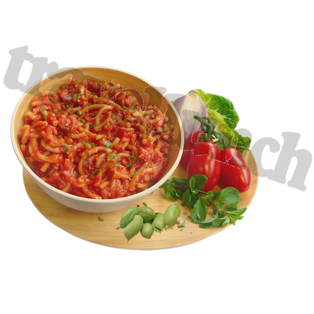 Travellunch Outdoornahrung Hauptgericht Veggie-Bolognese mit Pasta 250g Doppelpack für 2 Mahlzeiten Bild 1