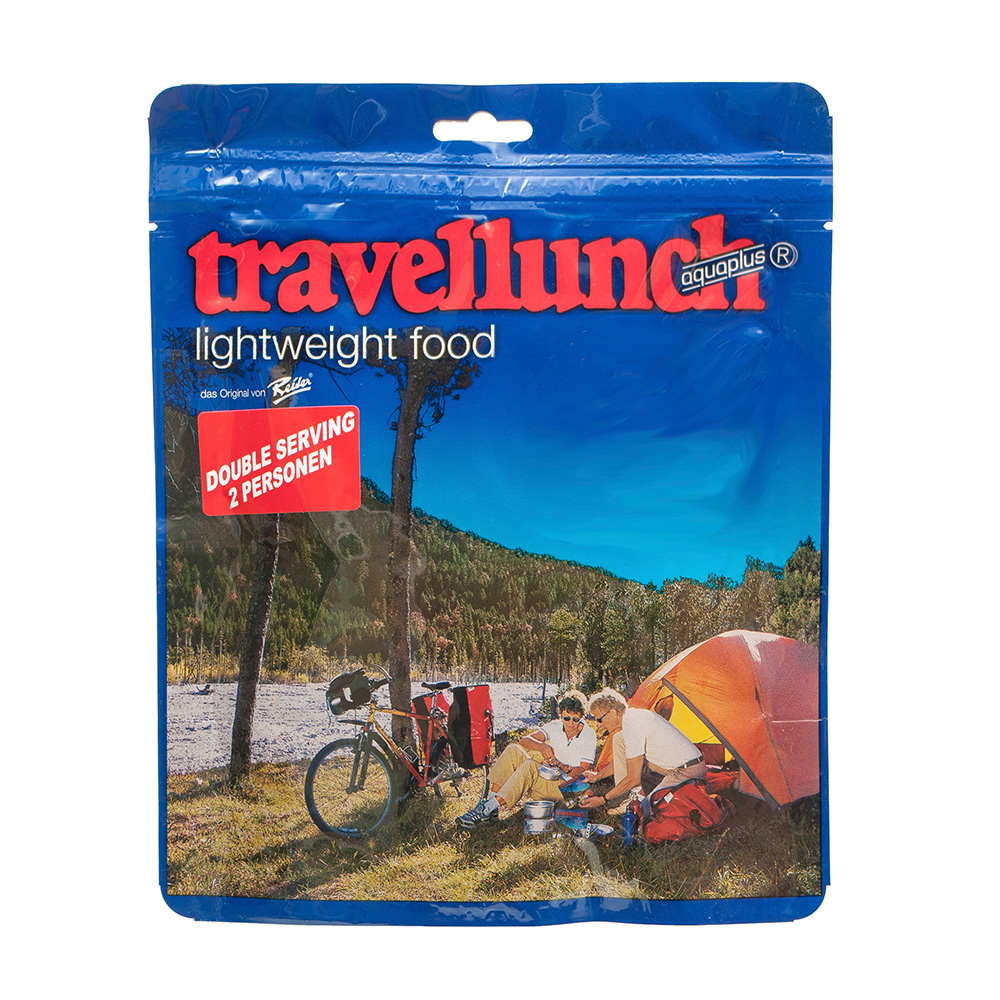 Travellunch Outdoornahrung Hauptgericht Pasta mit Oliven 250g Doppelpack fr 2 Mahlzeiten Bild 2