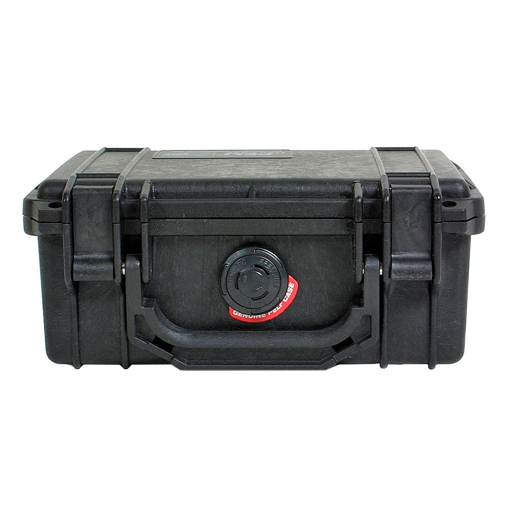 Peli Box 1120 Hard Case PnP-Schaumstoff wasserdicht schwarz Innenmaß 18,5 x 12,1 x 8,5 cm Bild 1