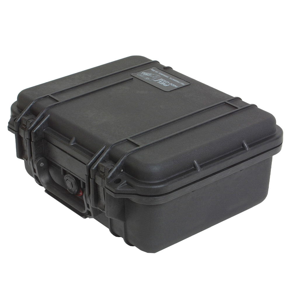 Peli Box 1400 Hard Case PnP-Schaumstoff wasserdicht schwarz Innenmaß 30 x 22,5 x 13,2 cm