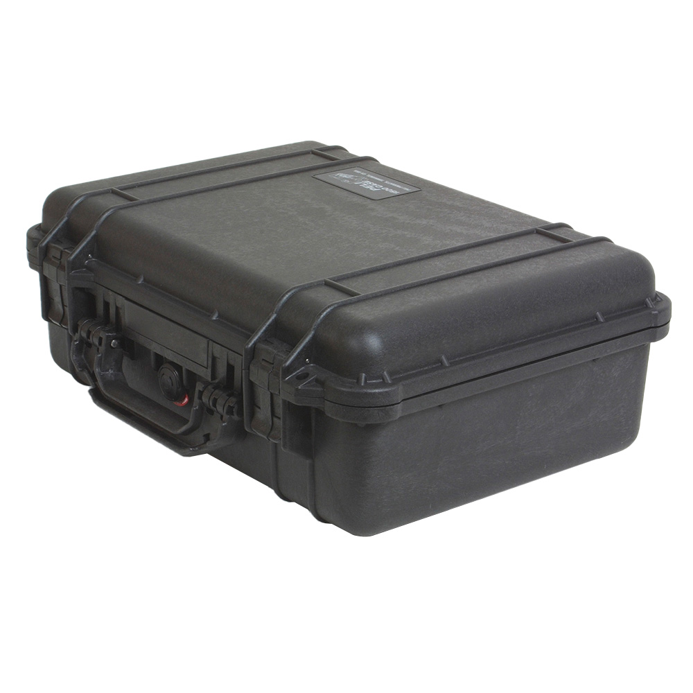 Peli Box 1500 Hard Case PnP-Schaumstoff wasserdicht schwarz Innenmaß 42,8 x 28,6 x 15,5 cm