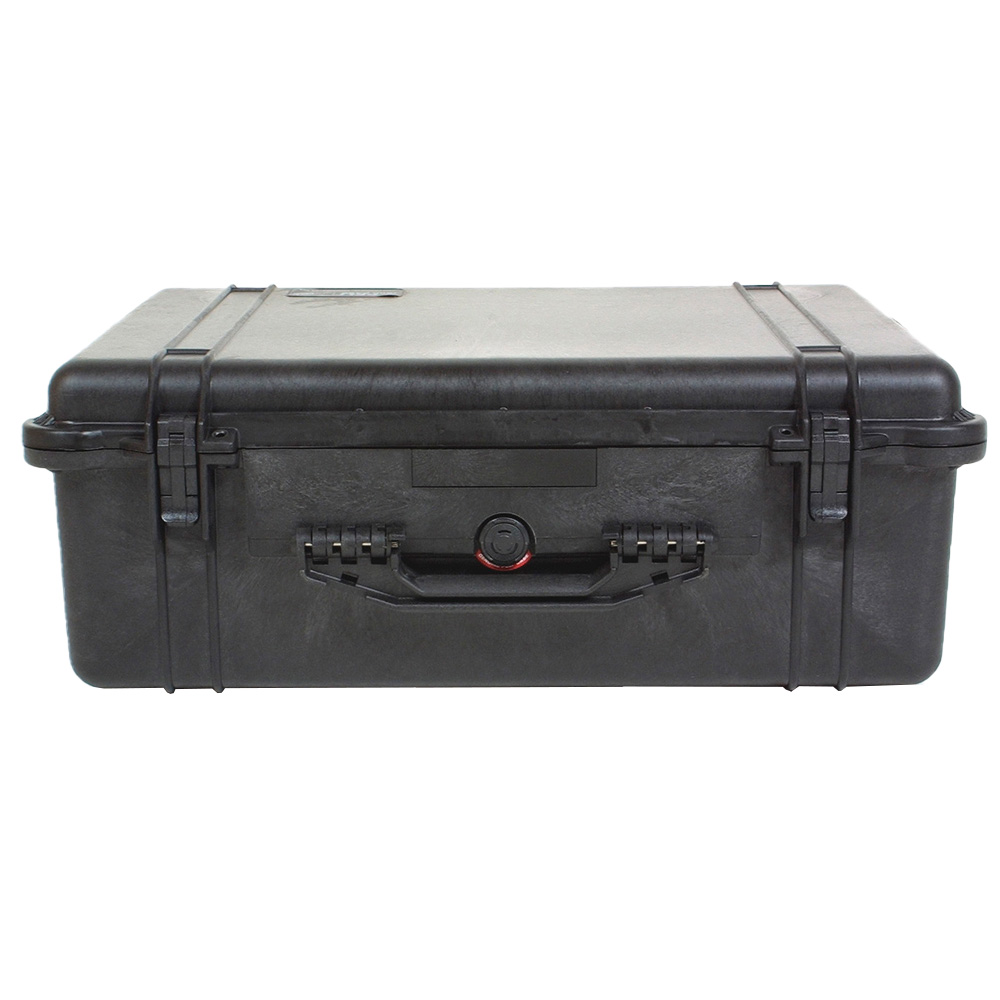 Peli Box 1600 Hard Case PnP-Schaumstoff wasserdicht schwarz Innenmaß 47,3 x 36 x 19,6 cm Bild 1