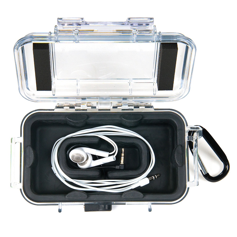 Peli Pro Gear i 1015 iPhone Case wasserdicht transparent Innenma 13,1 x 6,7 x 3,5 cm Bild 1