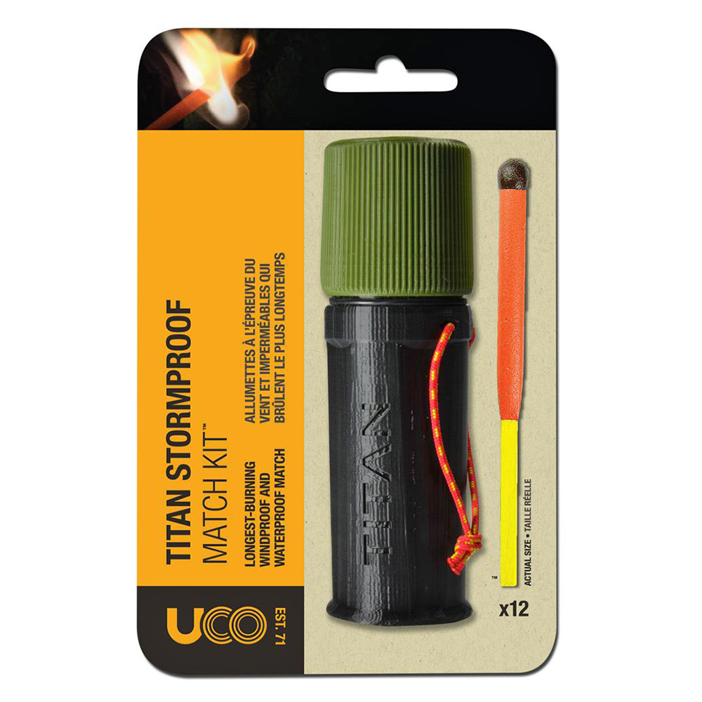 UCO Sturmstreichhlzer Titan Match Kit inkl. wasserdichter Box Bild 1