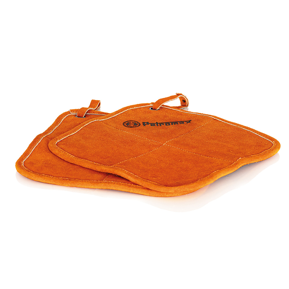 Petromax Topflappen 25 x 25 cm Aramid hitzebestndig bis 250 orange 2er Set