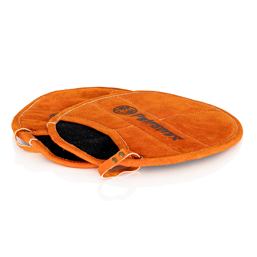 Petromax Topflappen mit Eingriff Aramid hitzebestndig bis 250 orange 2er Set