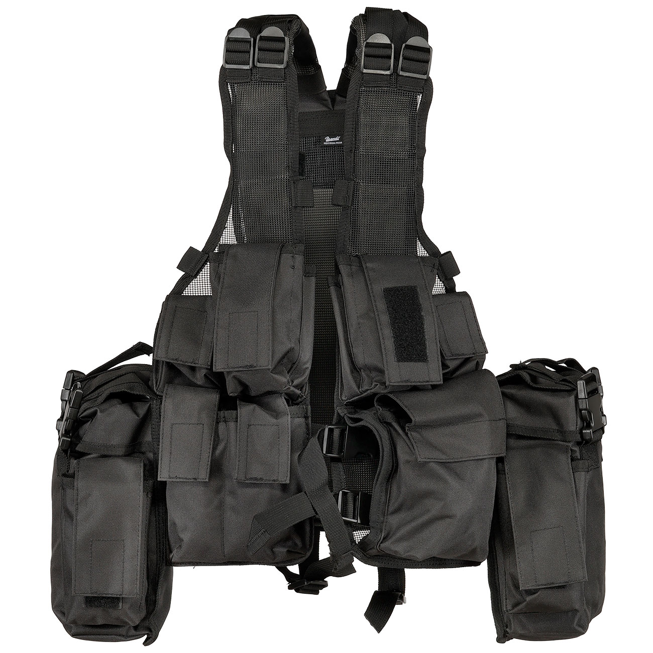 Brandit Tactical Weste schwarz