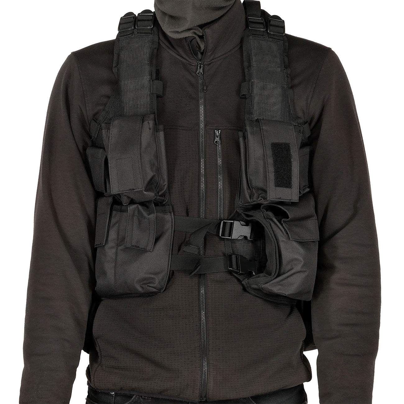 Brandit Tactical Weste schwarz Bild 1