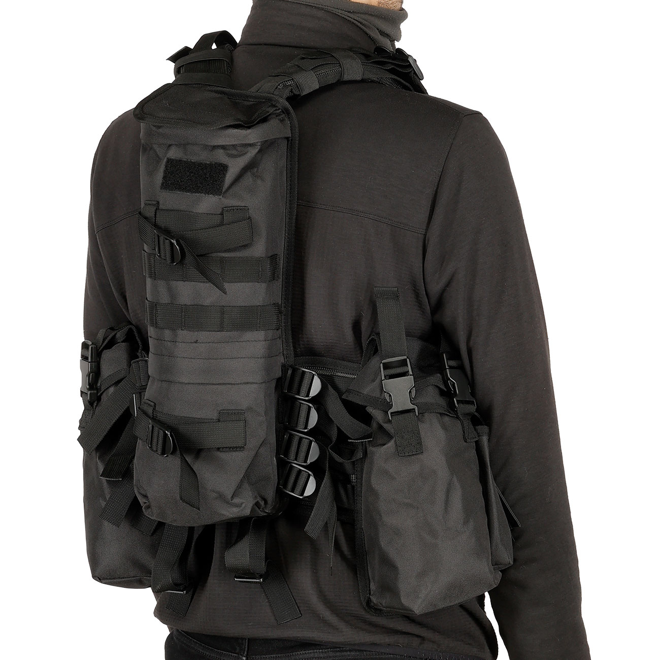 Brandit Tactical Weste schwarz Bild 6