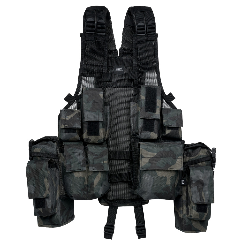 Brandit Tactical Weste darkcamo