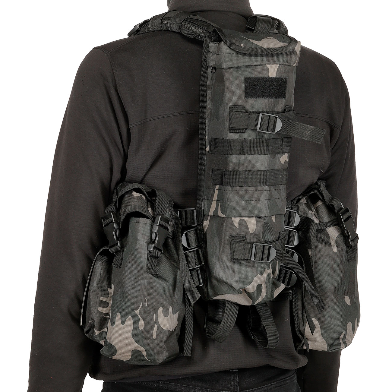 Brandit Tactical Weste darkcamo Bild 4