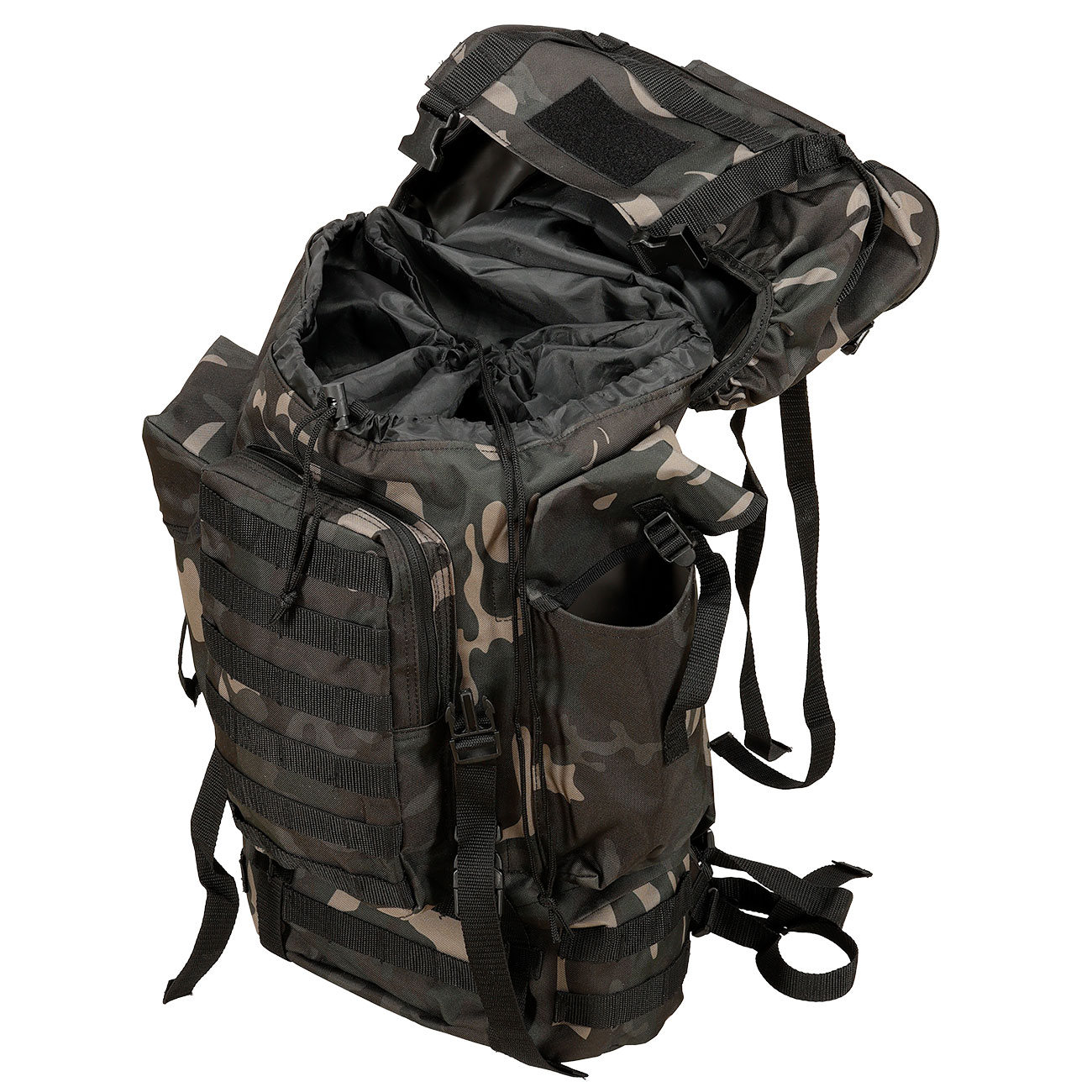 Brandit Rucksack Molle 65 Liter darkcamo Bild 9