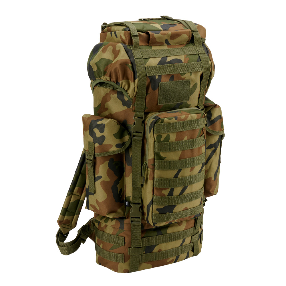 Brandit Rucksack Molle 65 Liter woodland