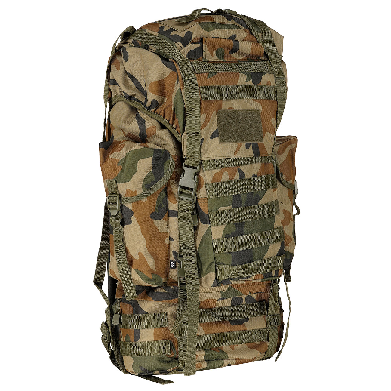 Brandit Rucksack Molle 65 Liter woodland
