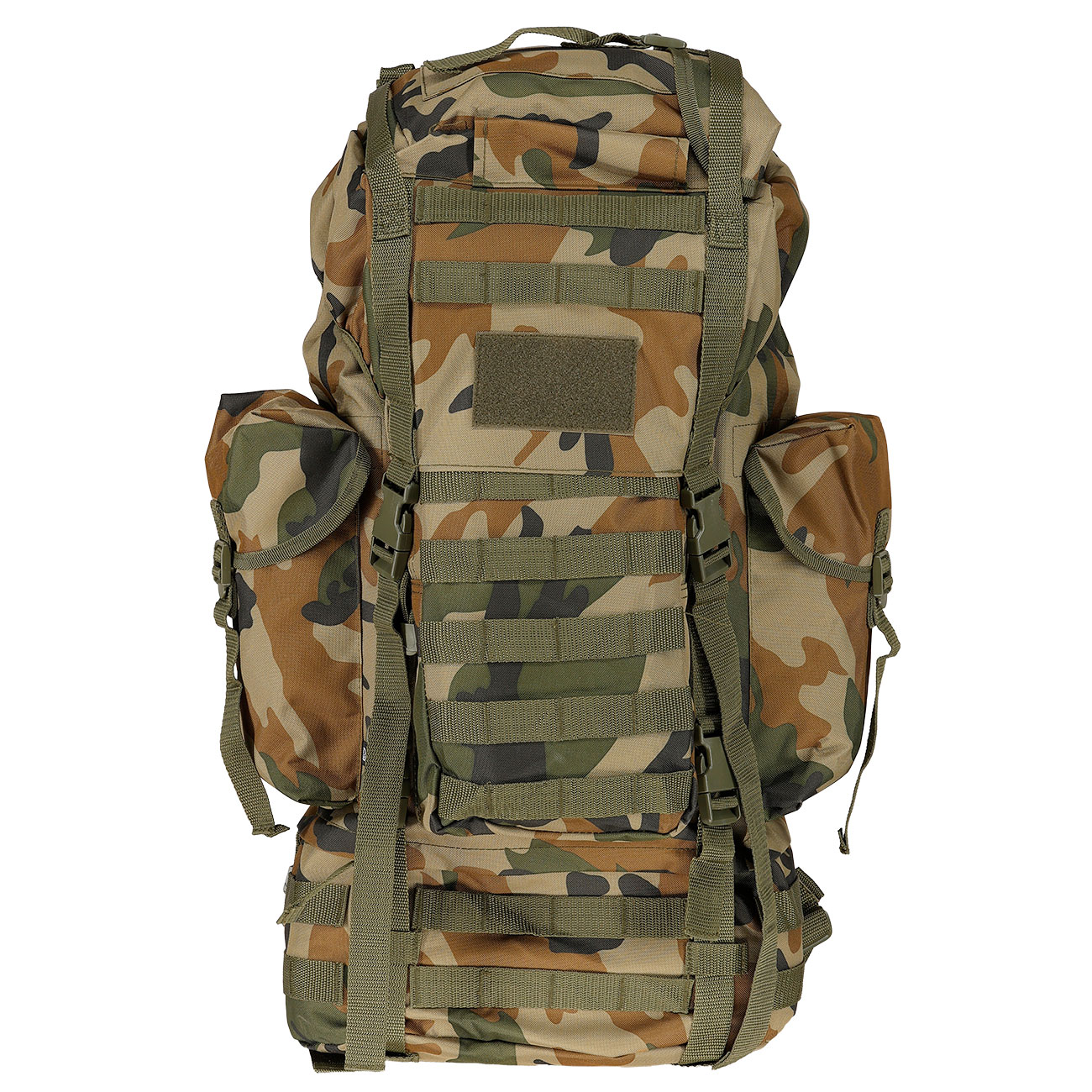 Brandit Rucksack Molle 65 Liter woodland Bild 6