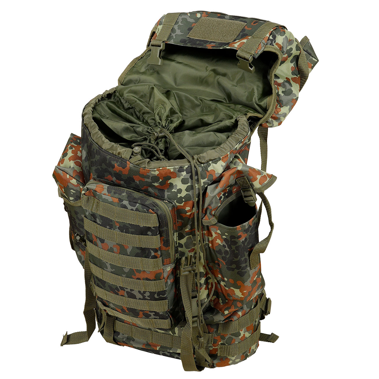 Brandit Rucksack Molle 65 Liter flecktarn Bild 9