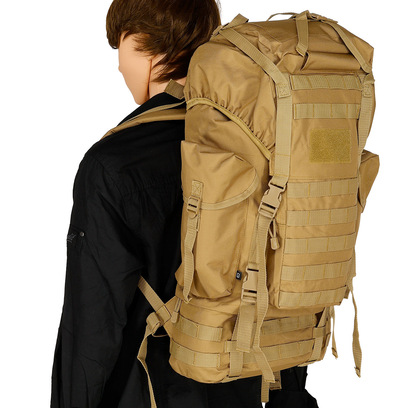 Brandit Rucksack Molle 65 Liter camel Bild 5