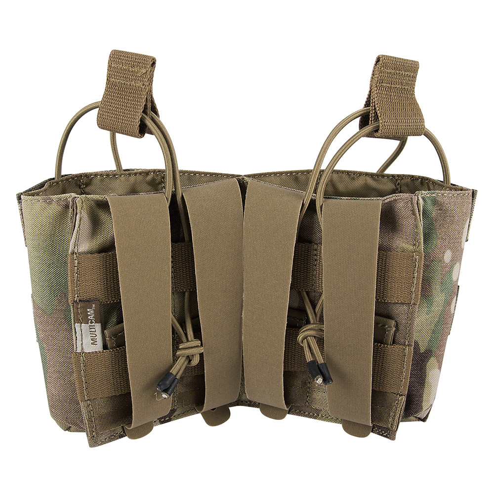 Tasmanian Tiger Doppel-Magazintasche 2 SGL Mag Pouch BEL HK 417 MKII multicam Bild 1