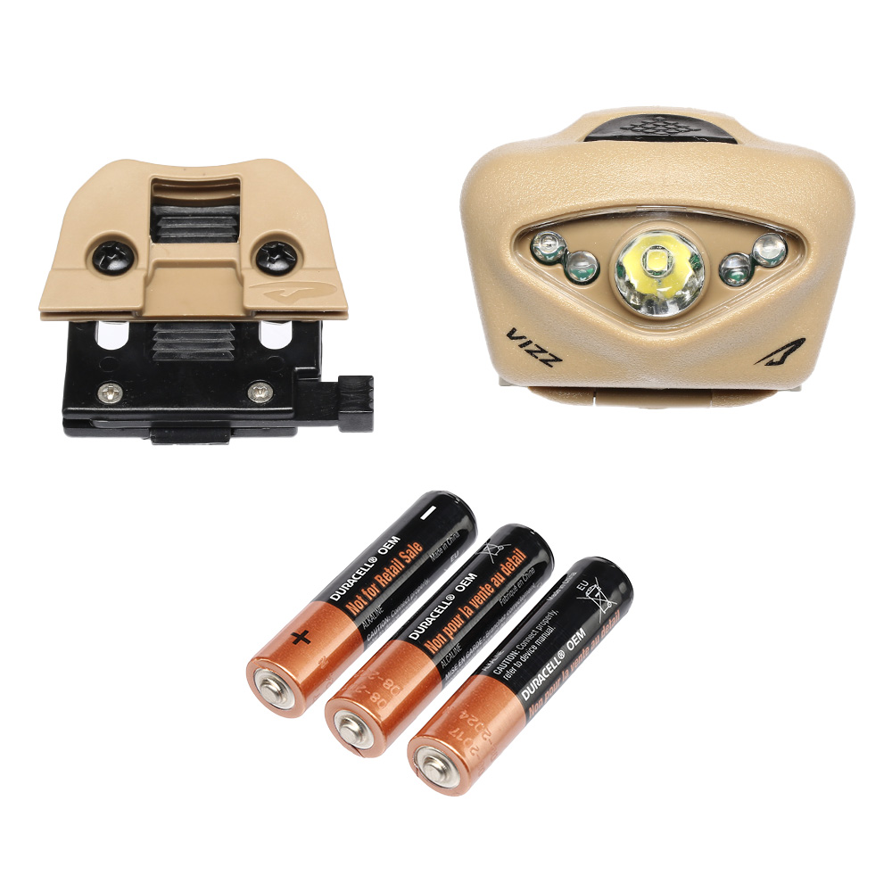 Princeton Tec Kopflampe VIZZ MPLS 420 Lumen coyote/multicam Band Bild 1