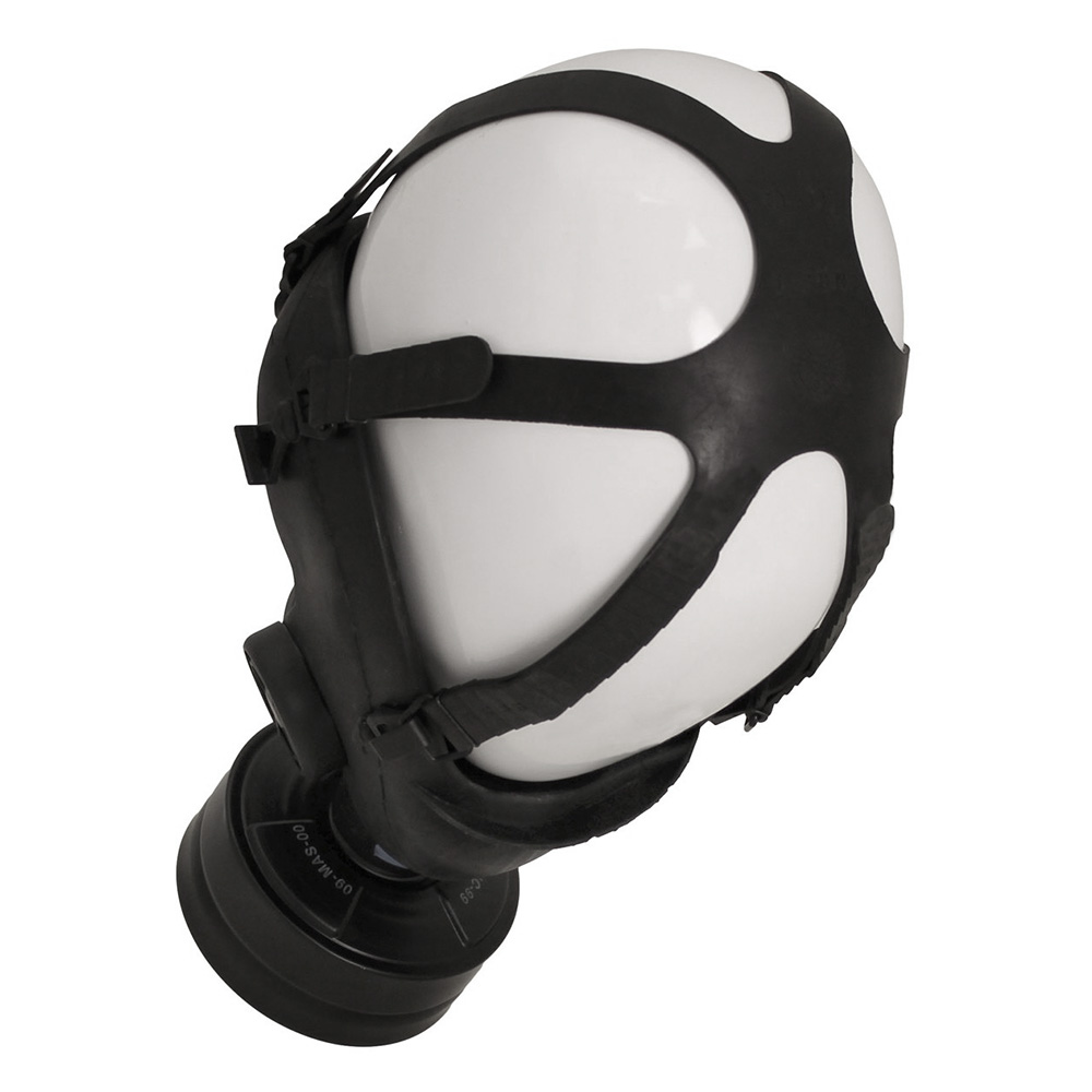 Polnische Schutzmaske MP5 + Filter neuwertig inkl. Tasche Bild 1