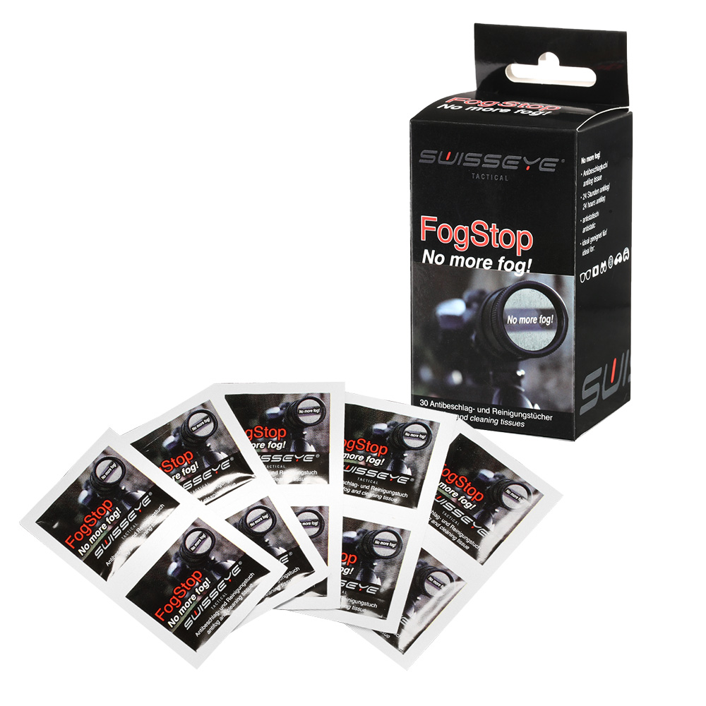 Swiss Eye Anti Fog Antibeschlag- und Reinigungstcher 30 Stck