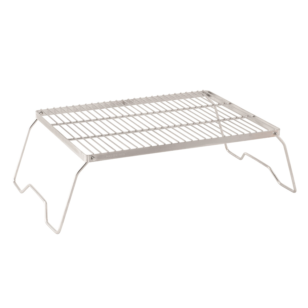 Robens Klappgrill Lassen L 43,5 x 32 x 16,5 cm inkl. Tragetasche silber