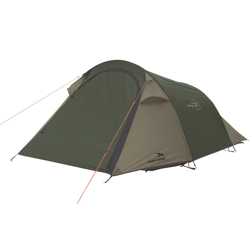 Easy Camp Tunnelzelt Energy 300 Rustic Green fr max. 3 Personen Bild 3