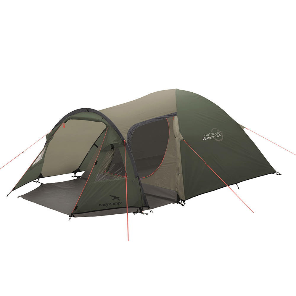 Easy Camp Kuppelzelt Blazar 300 Rustic Green fr max. 3 Personen