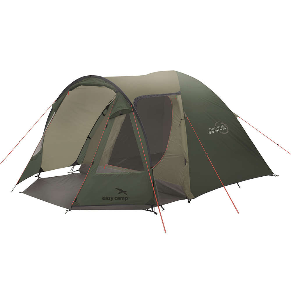 Easy Camp Kuppelzelt Blazar 400 Rustic Green fr max. 4 Personen