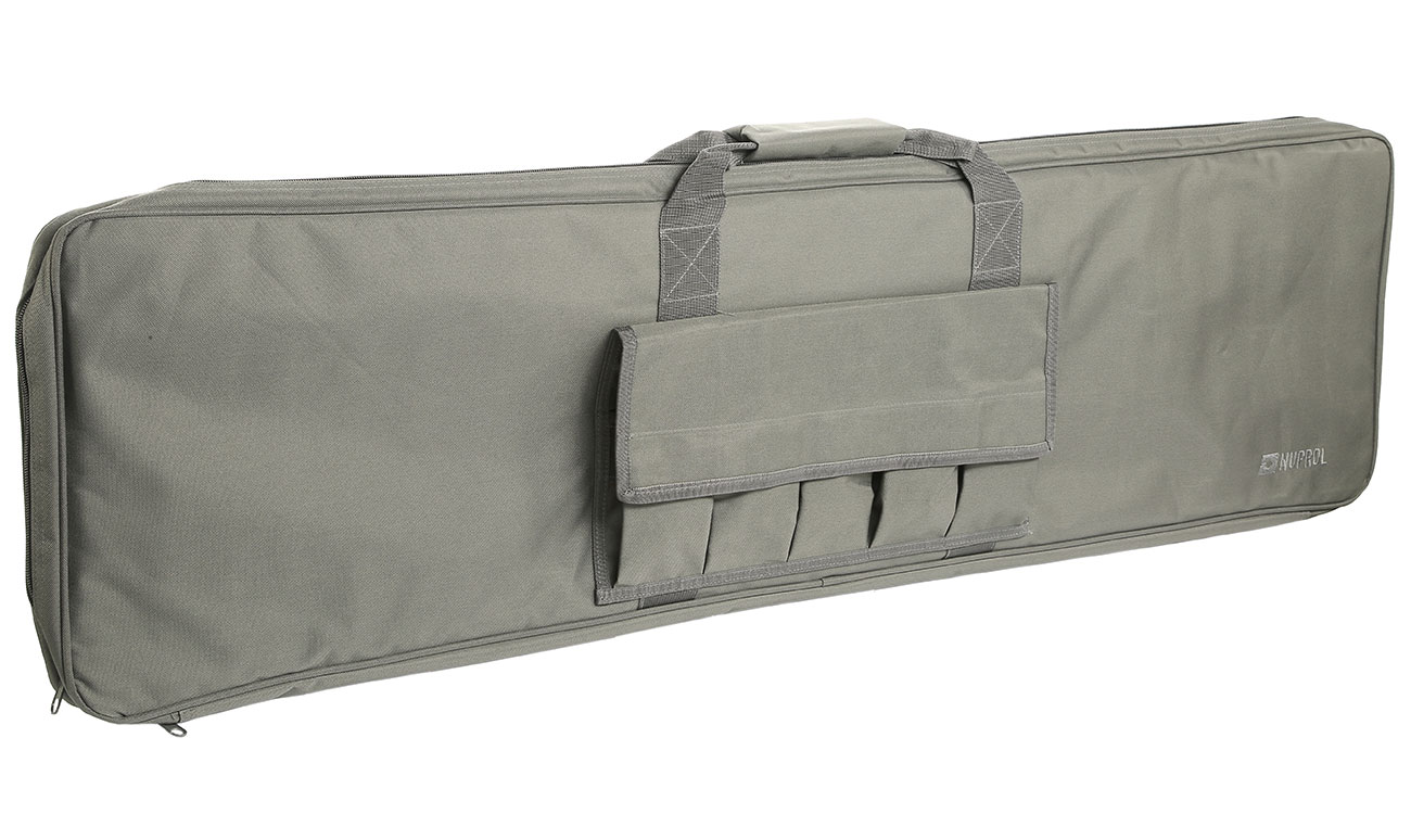 Nuprol 46 Zoll / 117 cm PMC Essentials Soft Rifle Bag / Gewehr-Futteral grau