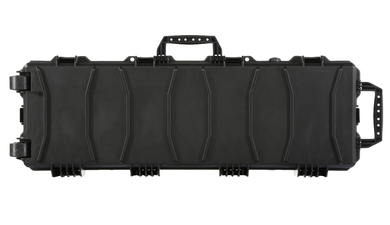 MAX Tactical Large Hard Case Waffenkoffer / Trolley 102 x 36,5 x 14,5 cm PnP-Schaumstoff schwarz Bild 3