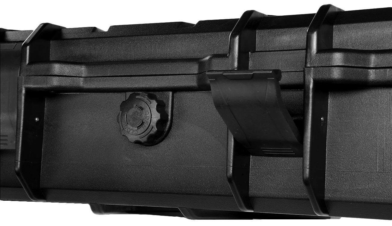 MAX Tactical X-Large Hard Case Waffenkoffer / Trolley 139 x 40 x 14,5 cm PnP-Schaumstoff schwarz Bild 10