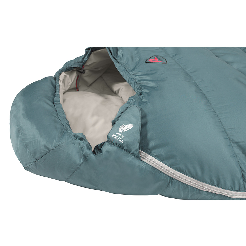 Robens Mumienschlafsack Gully 600 Ocean Blue bis zu 195 cm Krpergre Bild 3