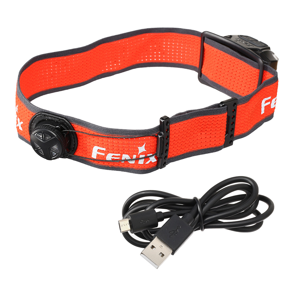 Fenix Kopflampe HL18 R-T 500 Lumen schwarz/orange Bild 6