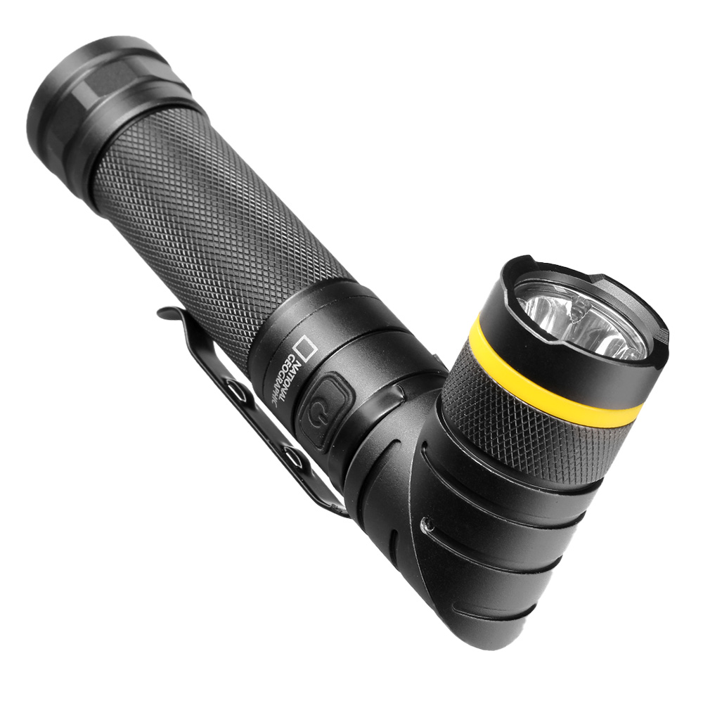 National Geographic LED-Taschenlampe Iluminos 800 Lumen schwarz Bild 1