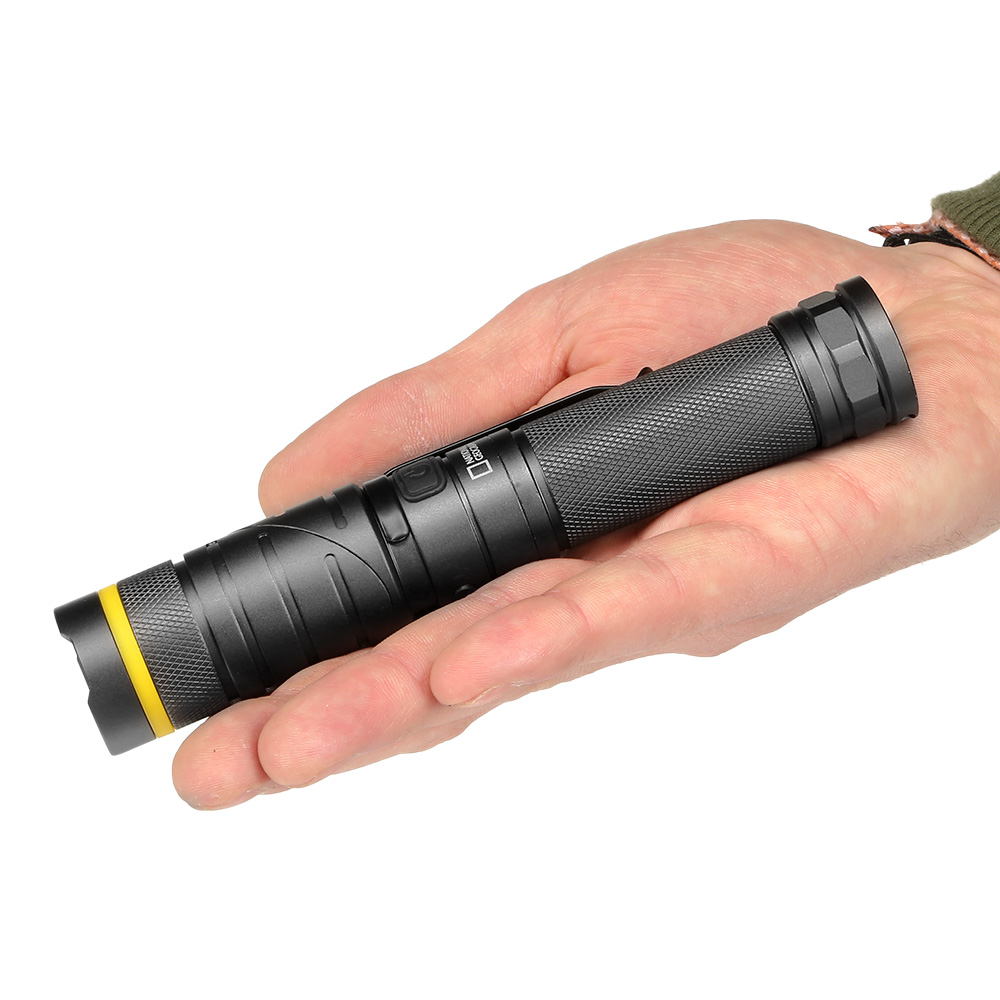 National Geographic LED-Taschenlampe Iluminos 800 Lumen schwarz Bild 1