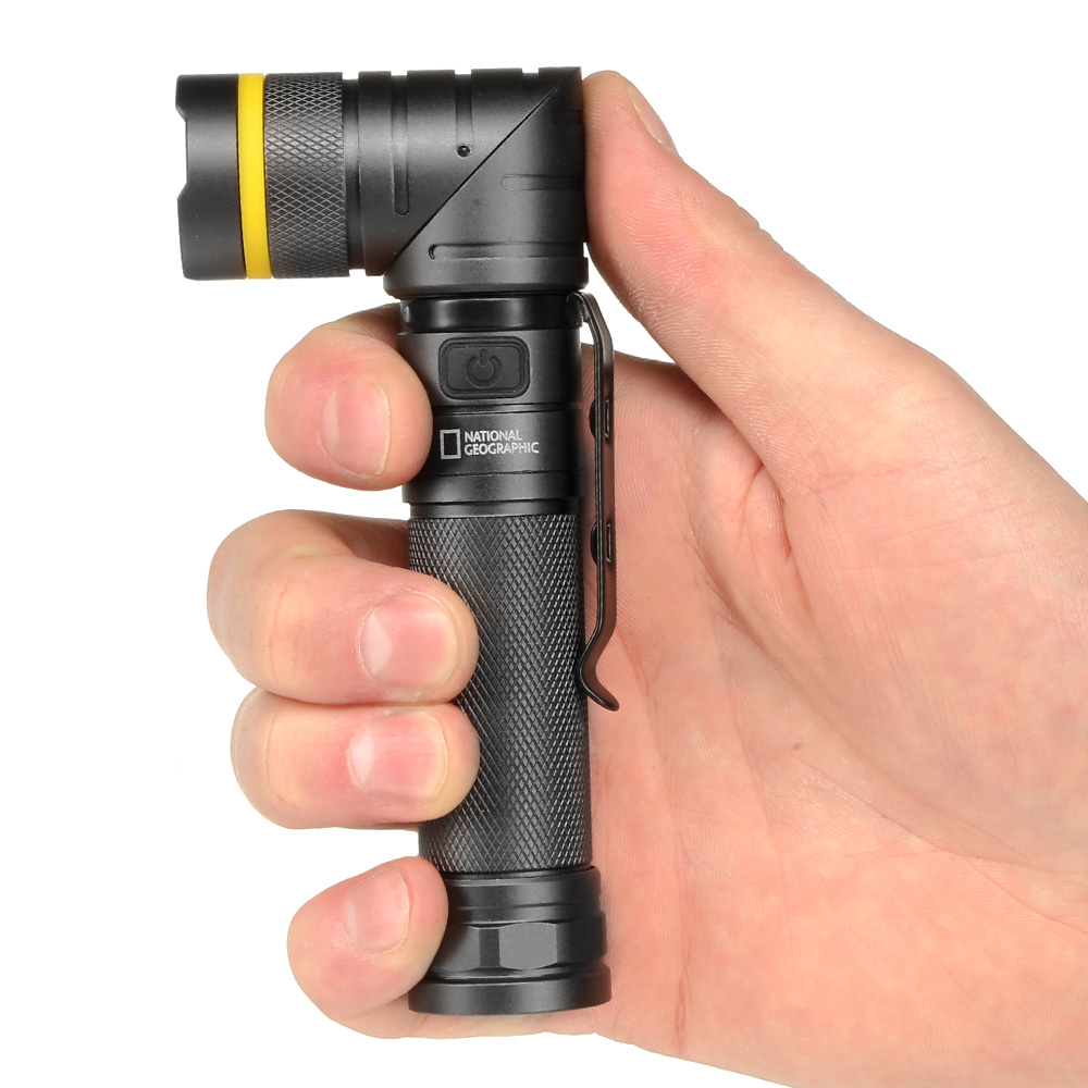 National Geographic LED-Taschenlampe Iluminos 800 Lumen schwarz Bild 1